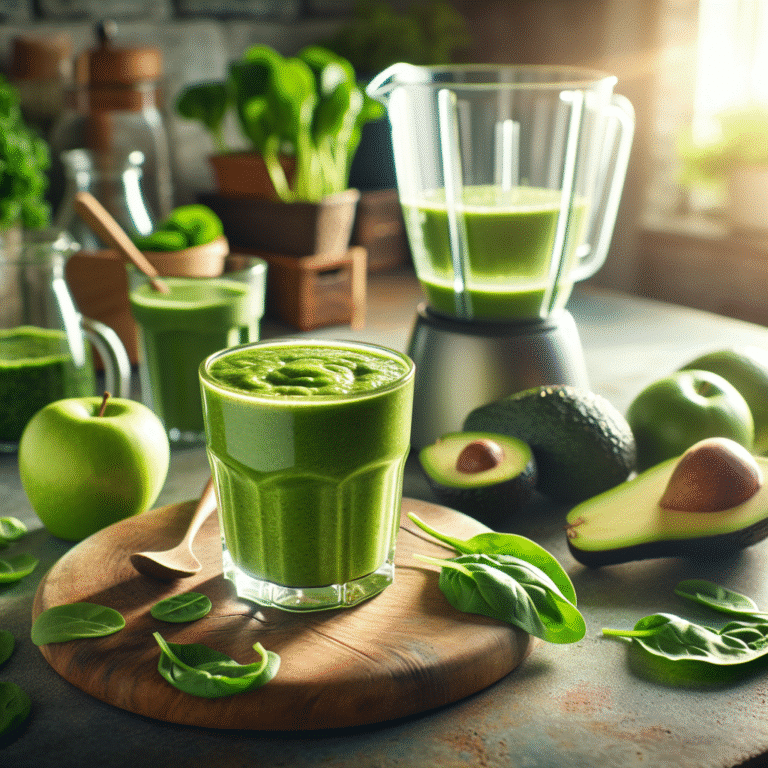 healthy green smoothies for breakfast