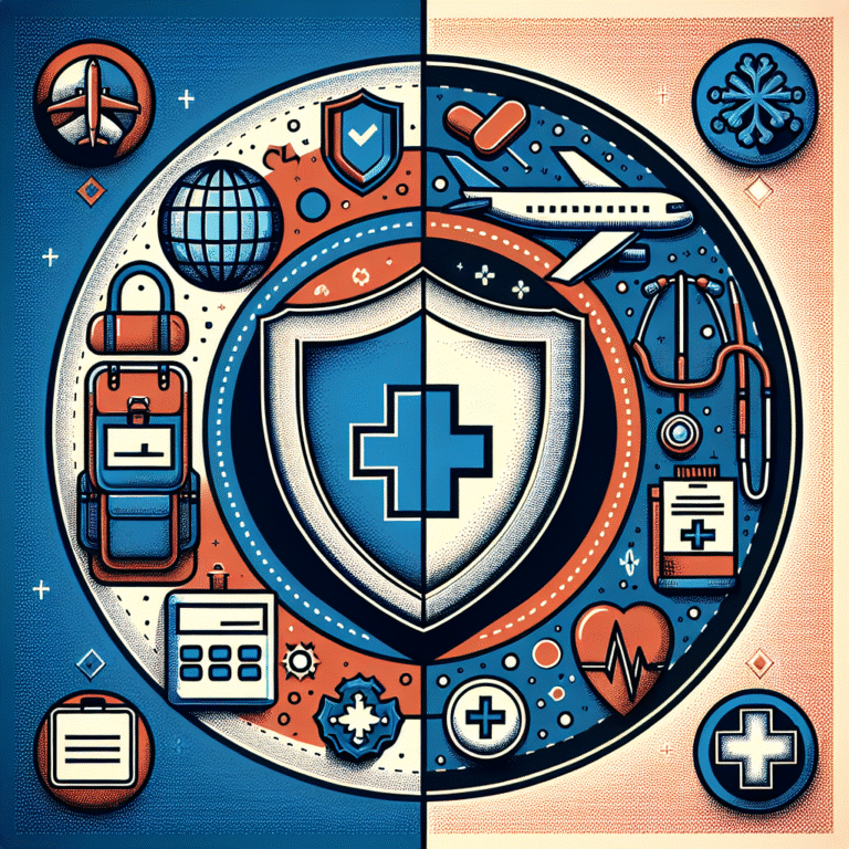 difference between student travel insurance and health insurance