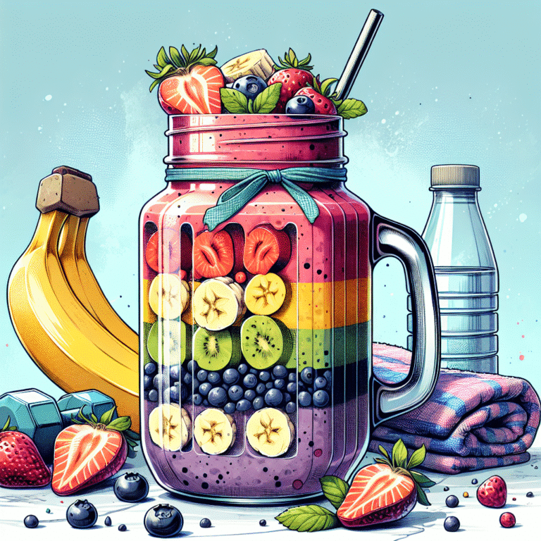 fruit smoothies for optimal post-workout recovery