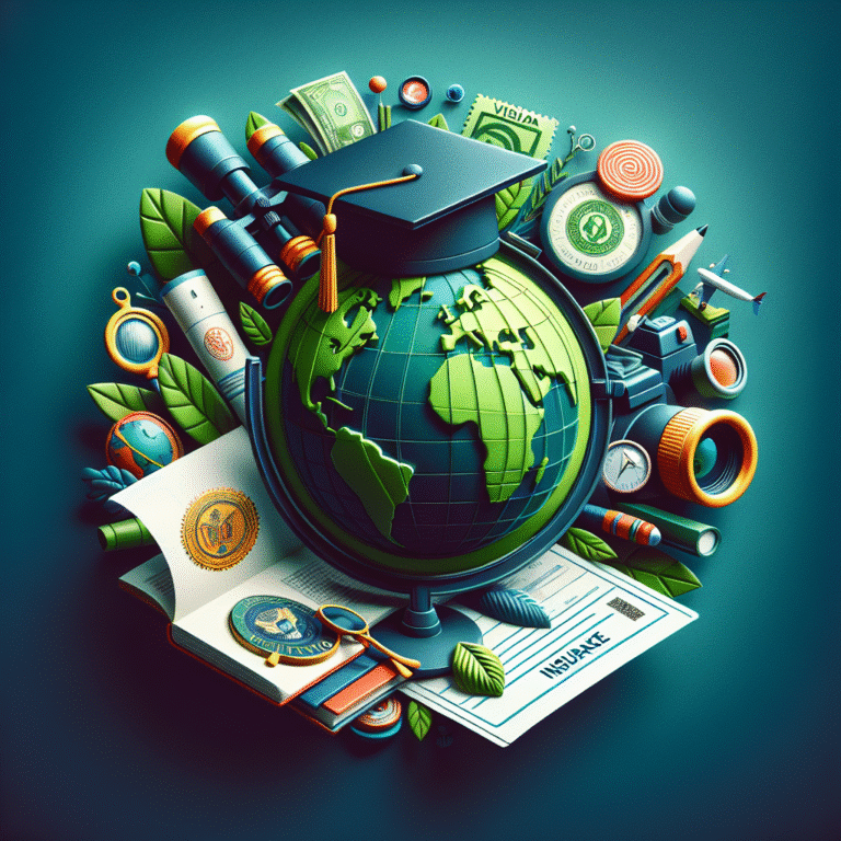 travel insurance rules for student visa applications