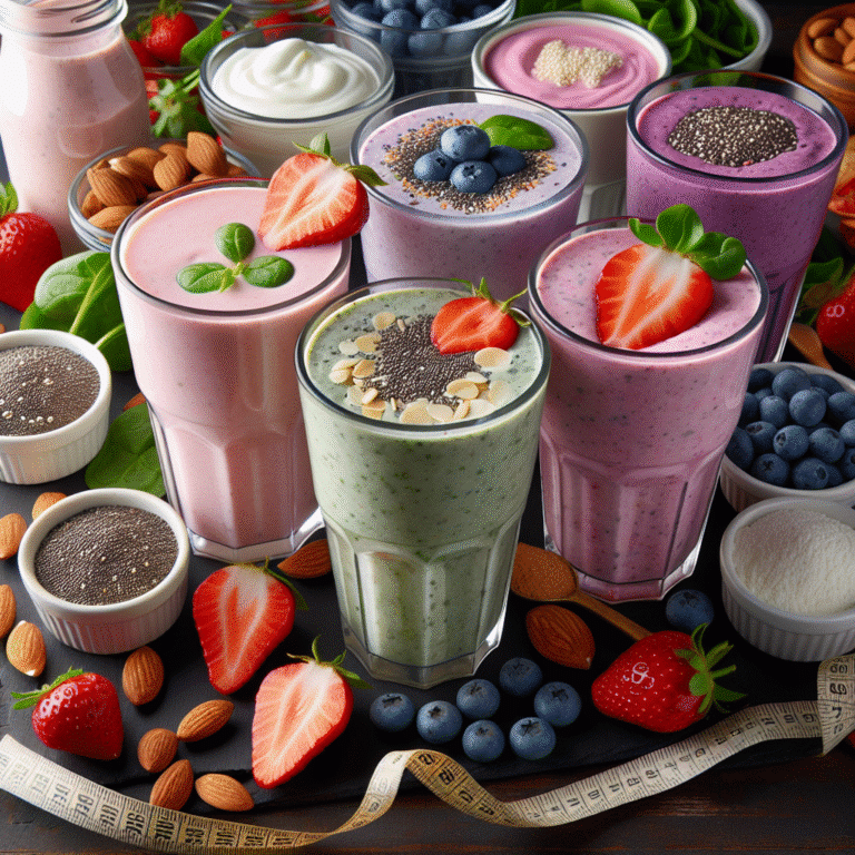 high-protein smoothies for fat burning