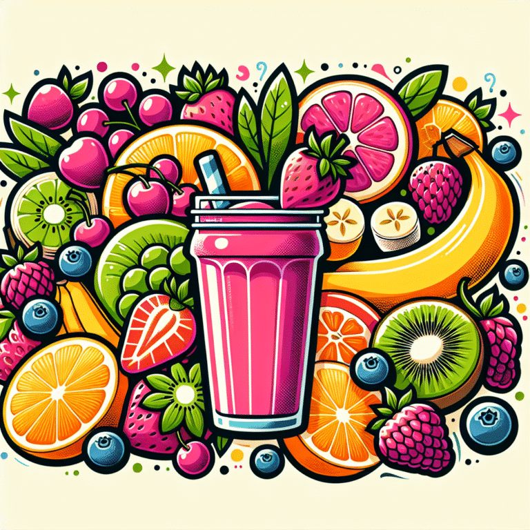 healthy and tasty fruit smoothies for kids