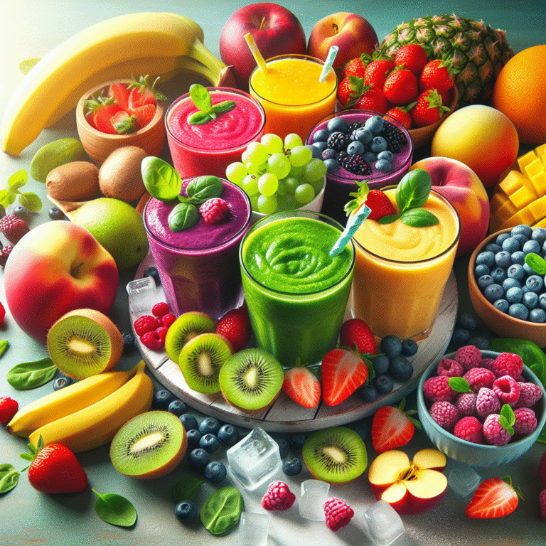 fruit smoothies to help lose belly fat