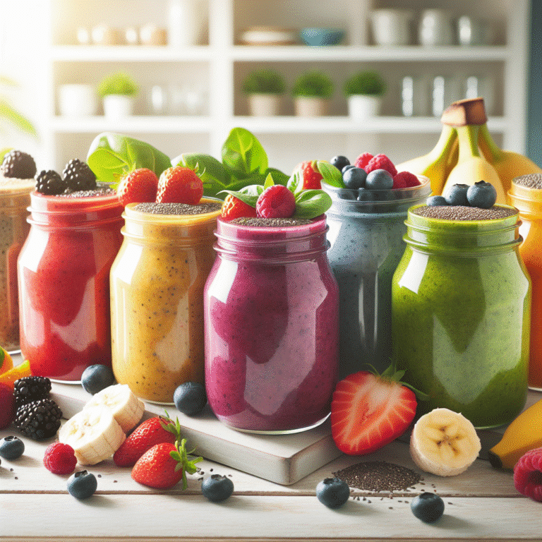 high-fiber smoothies for appetite control