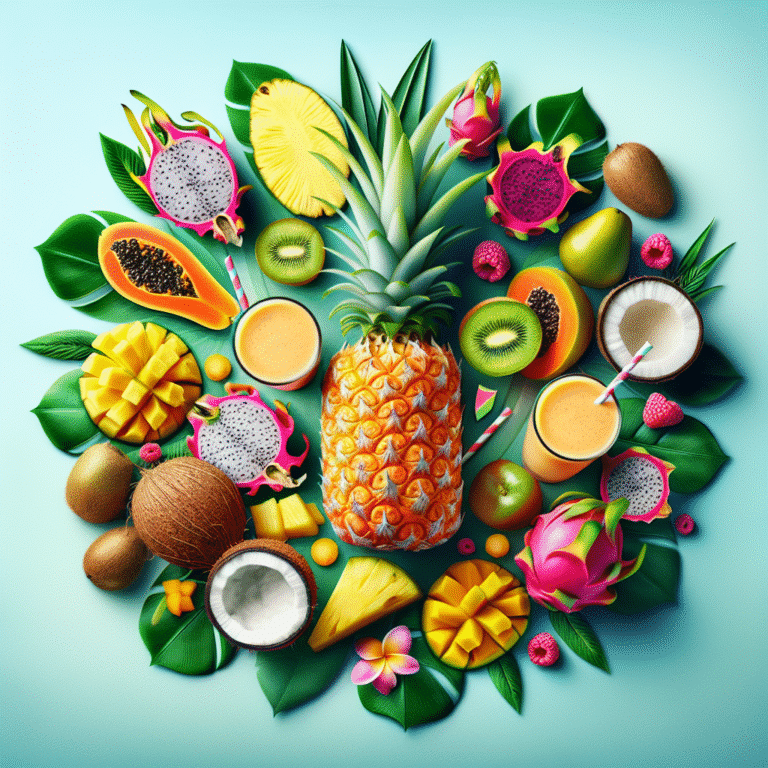 exotic fruit smoothie recipes with pineapple