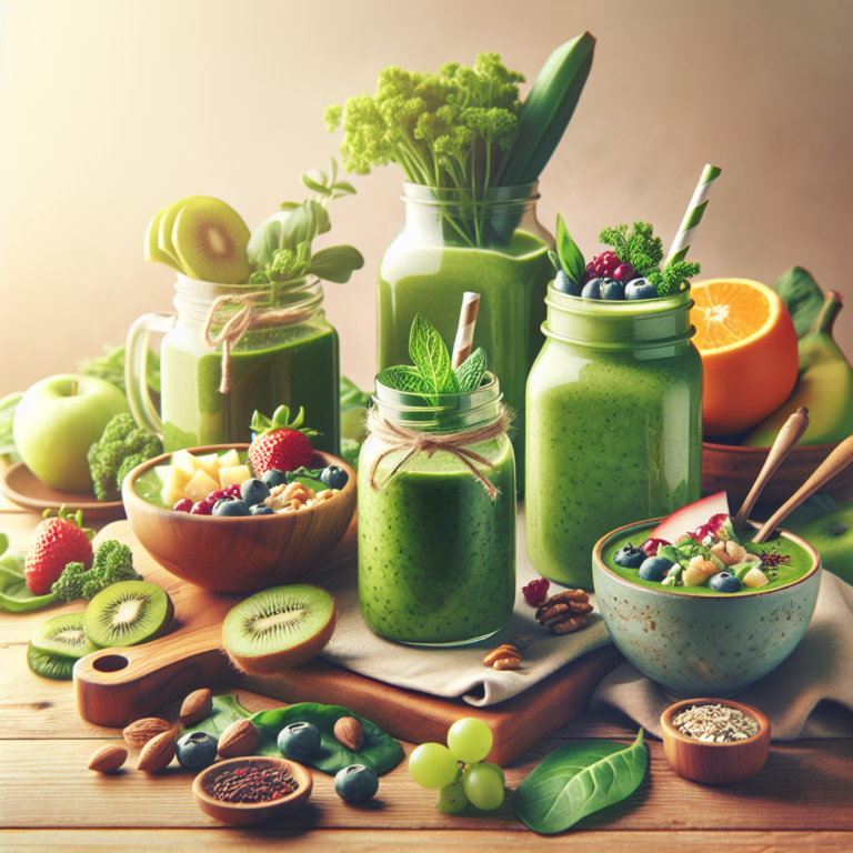 quick healthy green smoothies for breakfast
