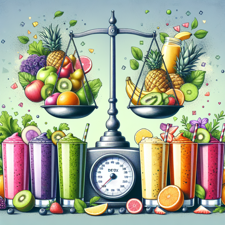 detox smoothies for quick and effective weight loss