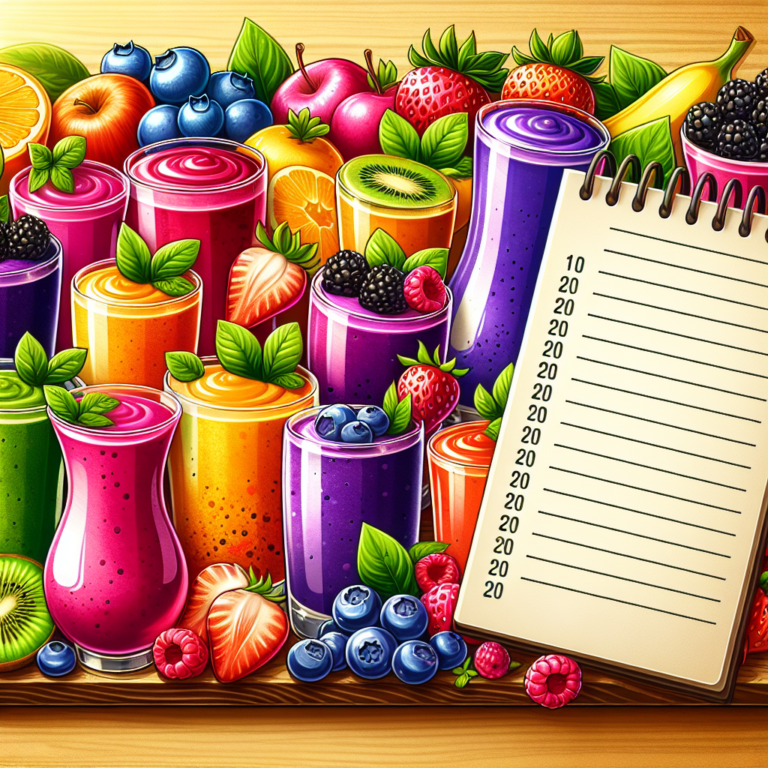 smoothies under 200 calories to help shed pounds