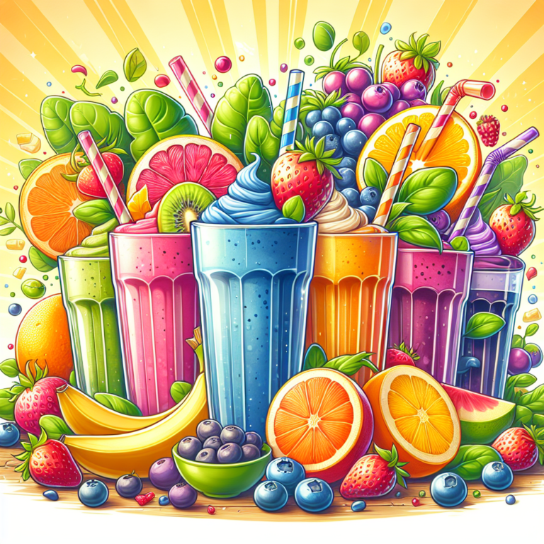 healthy fruit smoothies for kids