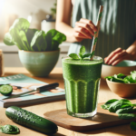 green smoothies promoting gut health